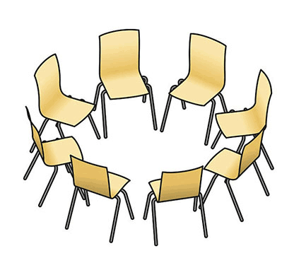 Chairs in a circle