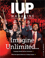 Cover of the IUP Magazine issue that focused on Imagine Unlimited