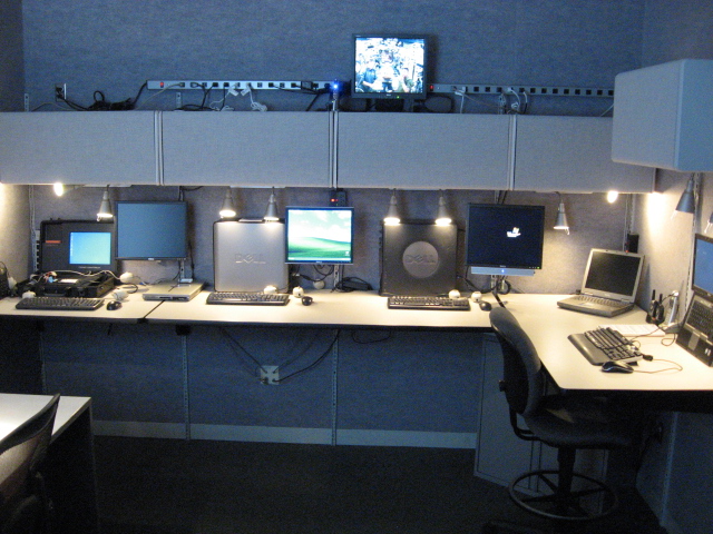 The work area and Tier 1 station