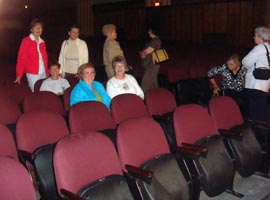 Alpha Phi seats in the IUP Performing Arts Center Alpha Phi seats in the IUP Performing Arts Center
