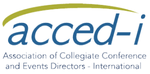 A member of the Association of Collegiate Conference and Events Directors-International