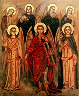 A religious painting A religious painting
