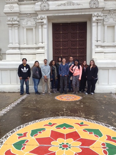 Religious Studies students at the Sri Venkateswara Hindu Temple in Pittsburgh Religious Studies students at the Sri Venkateswara Hindu Temple in Pittsburgh