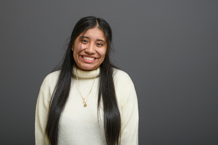 Maricruz smiling