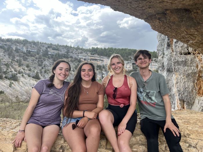 Honors students in Spain