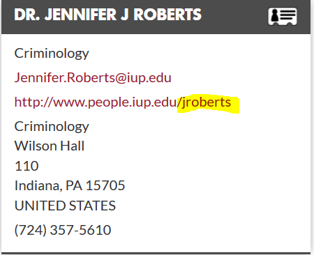 IRBManager Directory Example IRBManager Directory Example