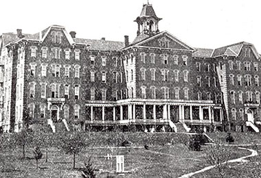 The earliest known photograph of John Sutton Hall
