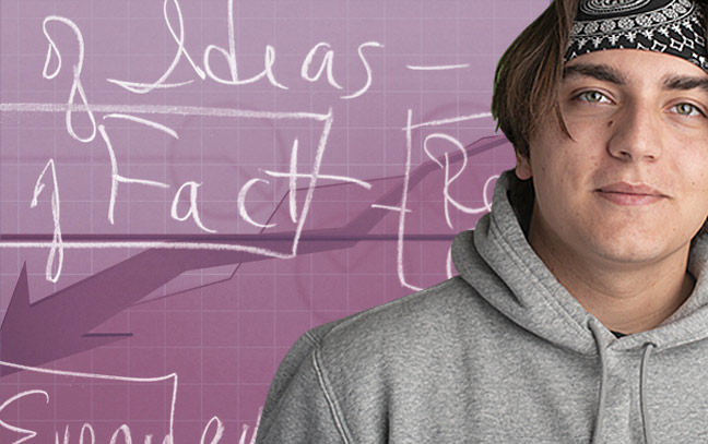 Male pictures with pink background image.