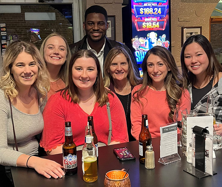 Following the dinner, several alumni met at the Coney on Philadelphia Street to catch up and reminisce about their time at IUP