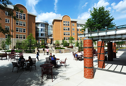 Stephenson Hall's business student suites are near Eberly