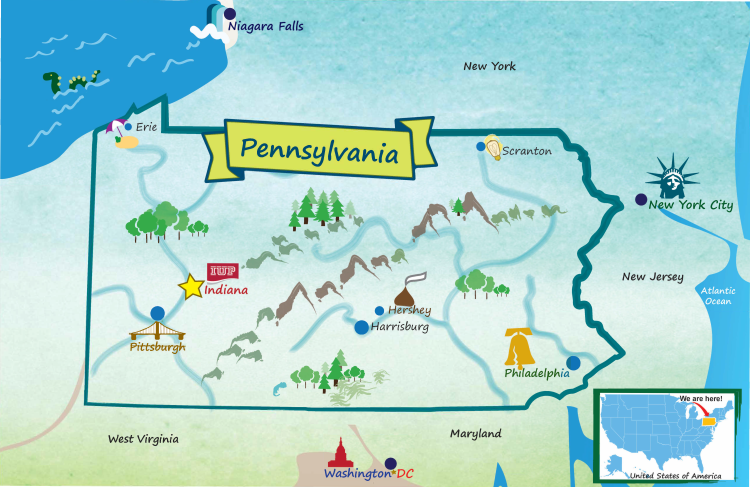 Pennsylvania Map