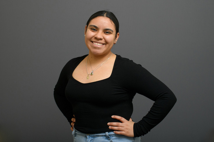 Marisol smiling