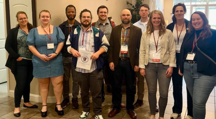 Archaeology Graduate Students Present Research at Society for Pennsylvania Archaeology