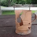Hanna's Town Redware Mug