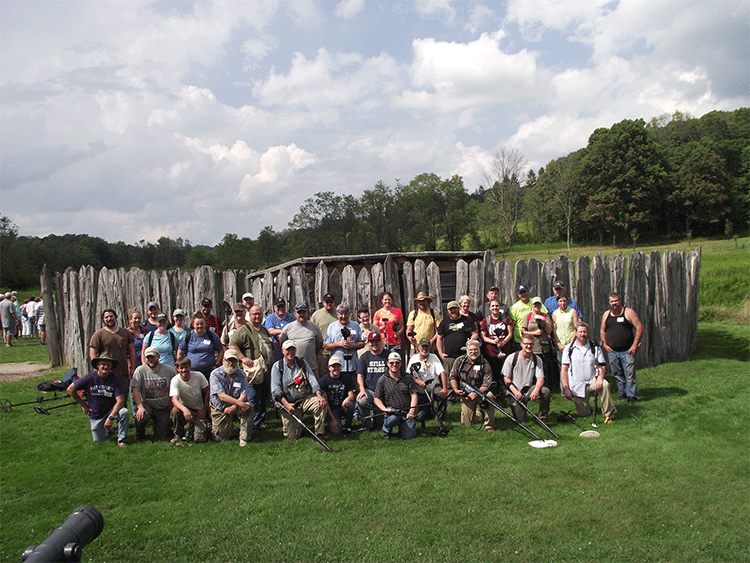 AMDA class at Fort Necessity