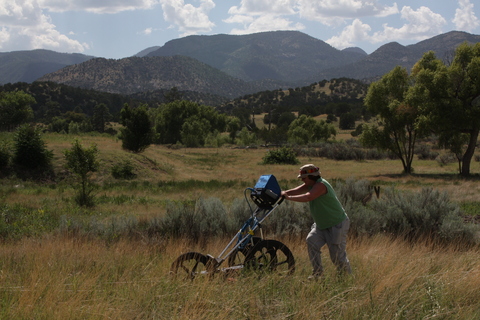 Collecting GPR Data in New Mexico