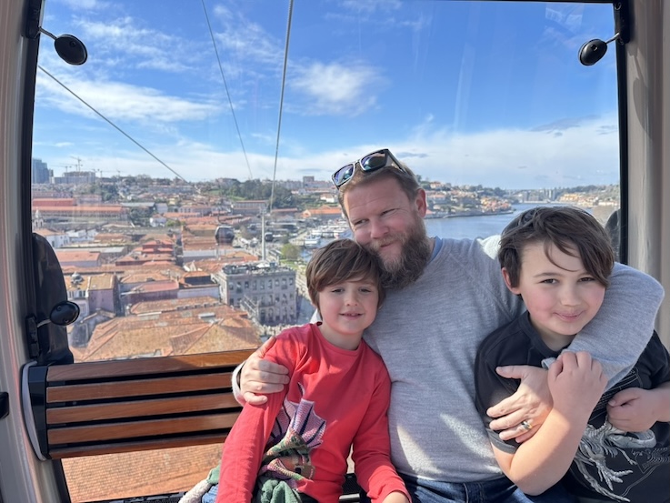 Ben Ford Bio Picture with his two sons.