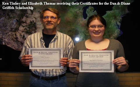 Griffith Scholarship Awardees