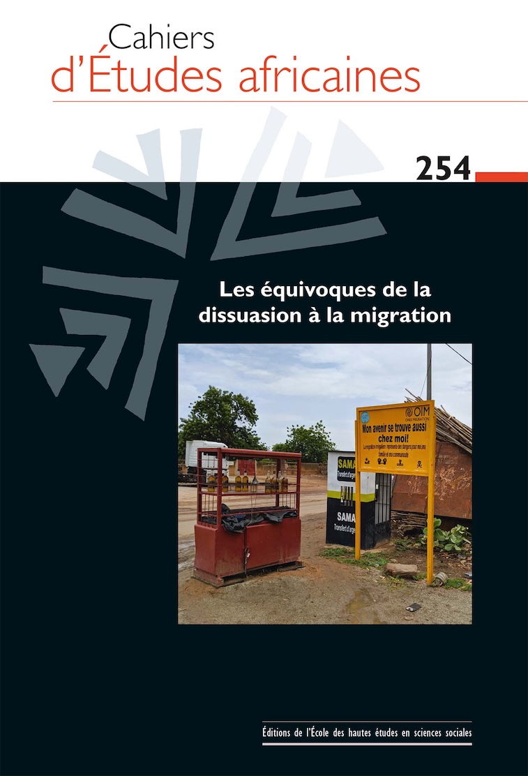 Cover of volume 254 Cahiers d'Etudes africaines