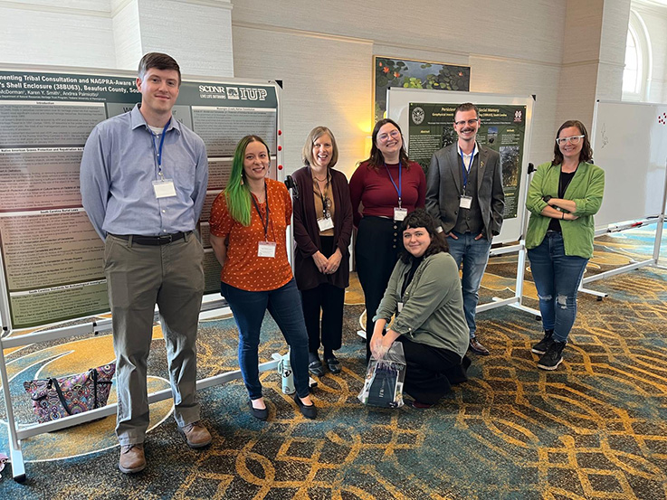 IUP students, faculty, and partners at SEAC 2025