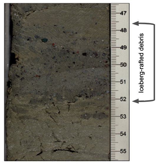 Warnock and Colleagues Publish on Iceberg Rafted Debris from Antarctica