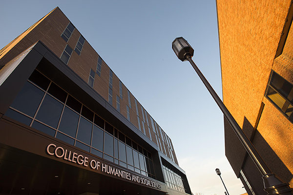 Exterior of the College of Humanities and Social Sciences building Exterior of the College of Humanities and Social Sciences building
