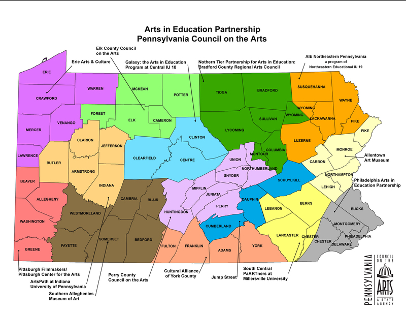 AIE Partner organizations across Pennsylvania