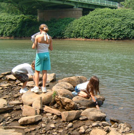 Students from the Blairsville Community Center Summer Arts Program