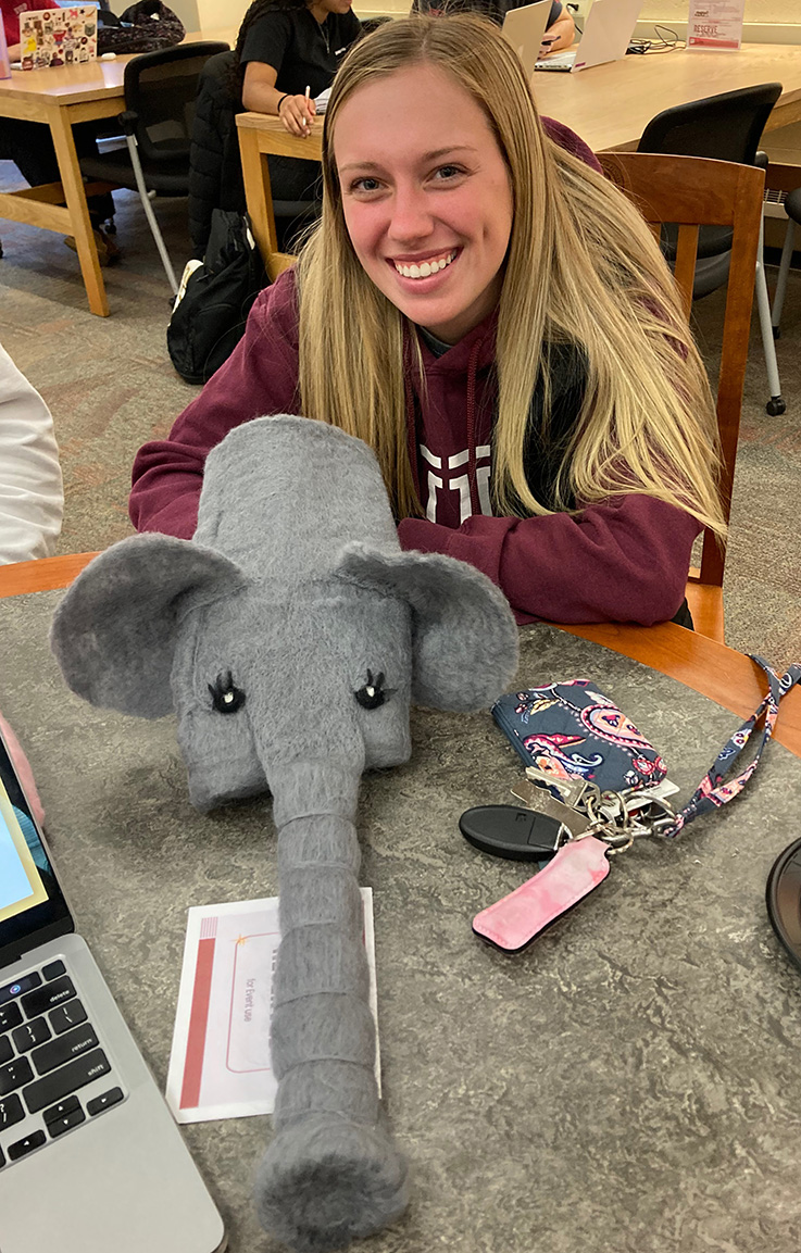 Felted Elephant