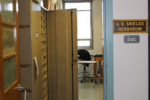 Herbarium entrance