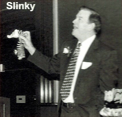 Richard James and his Slinky