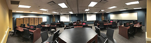 Business Computer Room Panorama