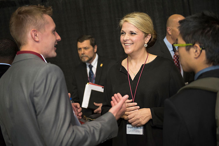 People meeting at Business Day