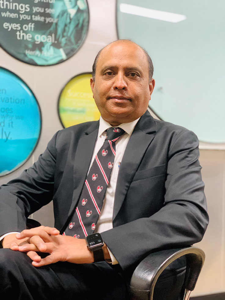 Prashanth Bharadwaj, Interim Dean