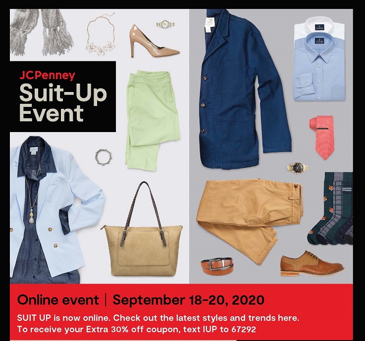 JC Penney Suit-Up Event