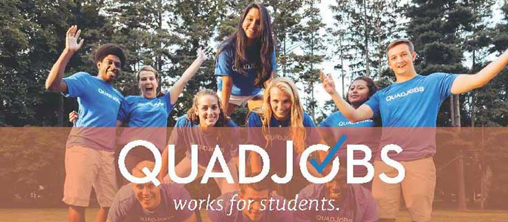 QuadJobs works for students