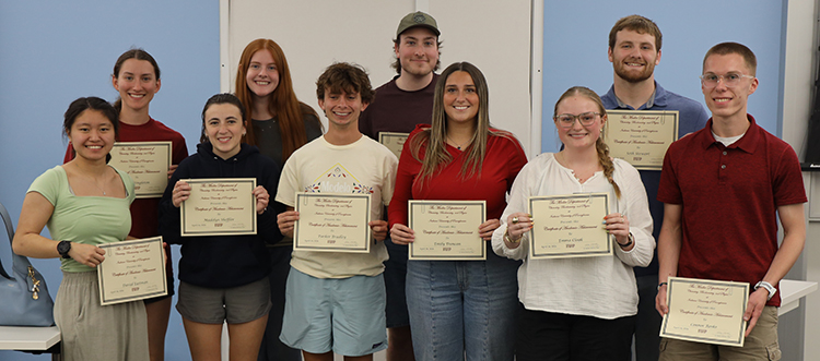 CBP senior award winners.