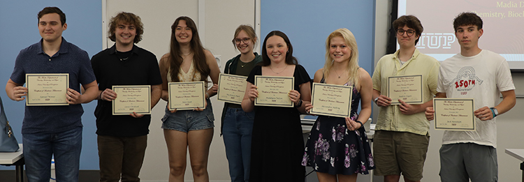 CBP sophomore award winners.