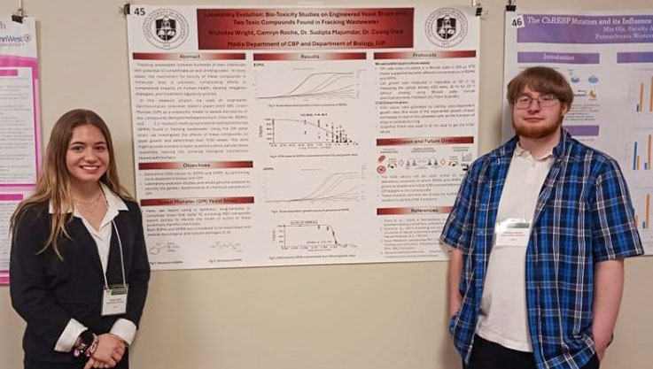 CBP Undergraduate Students Earn Top Honors at CPUB Research Conference