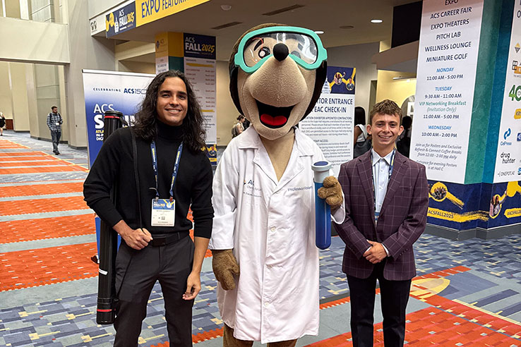 parker and noah at Fall 2025 ACS national meeting