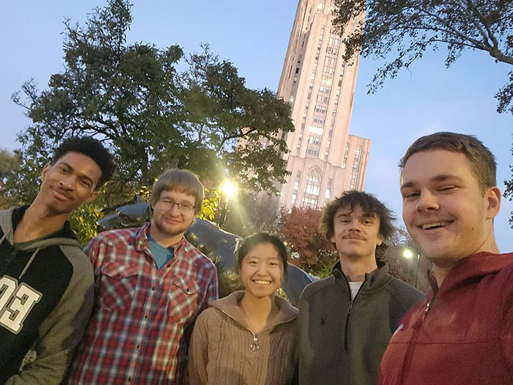 Physics and Pre-Engineering Clubs Visit the University of Pittsburgh