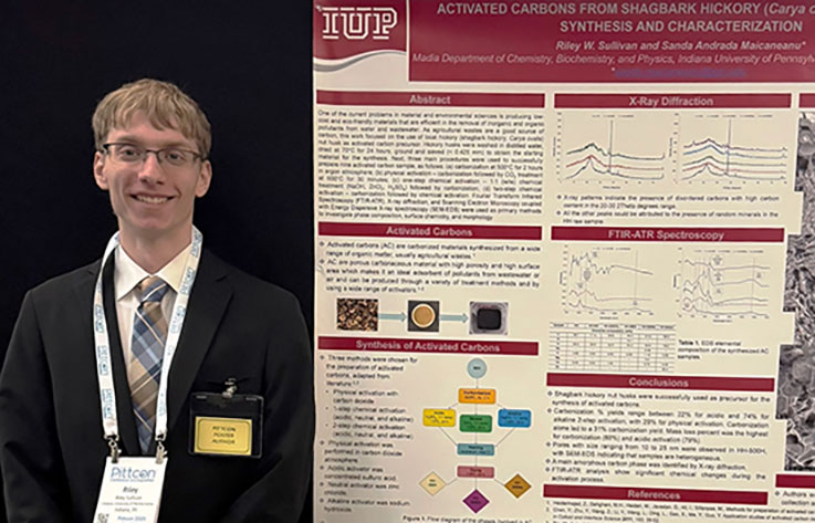 Undergraduate Researcher Presents Sustainable Water Treatment Study at Pittcon