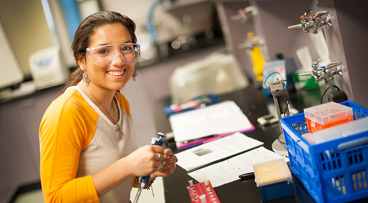 An undergraduate chemistry student