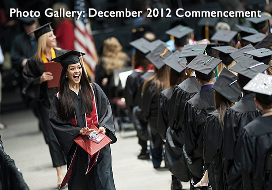 Photo Gallery: December 2012 Commencement