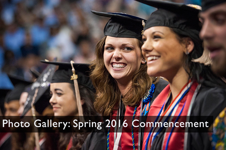 Photo Gallery, Spring 2016 Commencement