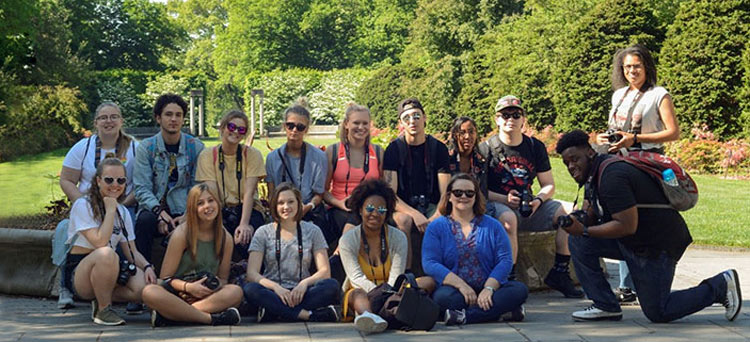 New York group photo