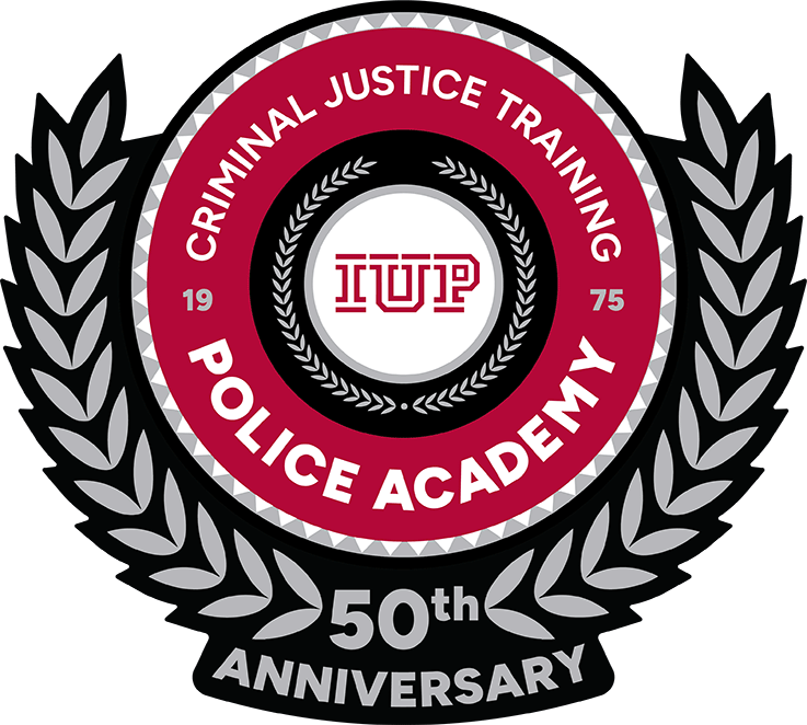 50th Anniversary badge for the Criminal Justice Training Police Academy