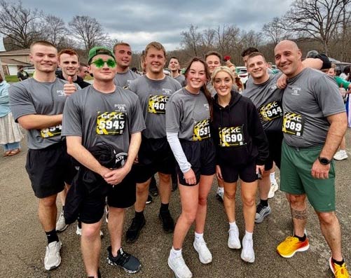 Cadets at the Semper Gratus 5K