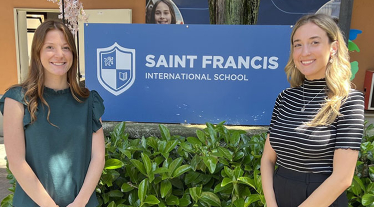 Education Majors Complete Student Teaching Experience in Rome, Italy