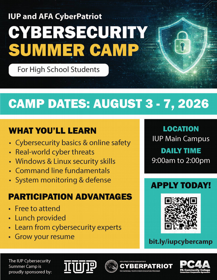 CyberPatriot Camp Flyer